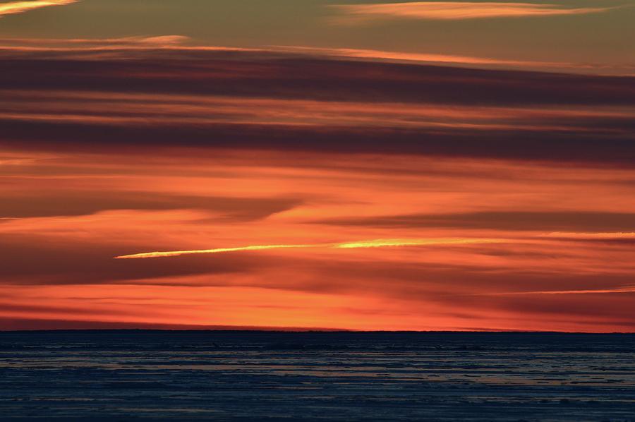 Sunrise Clouds  #1 Photograph by Lyle Crump