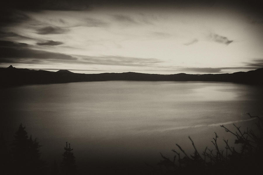 Sunrise on Crater Lake #1 Photograph by Hugh Smith