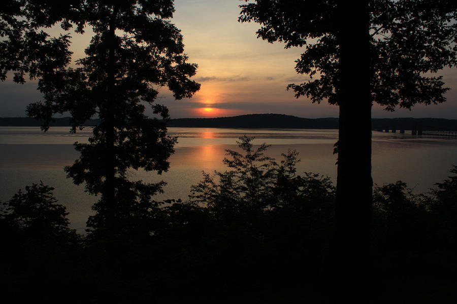 Sunrise on Kentucky Lake #1 Photograph by Angela Comperry