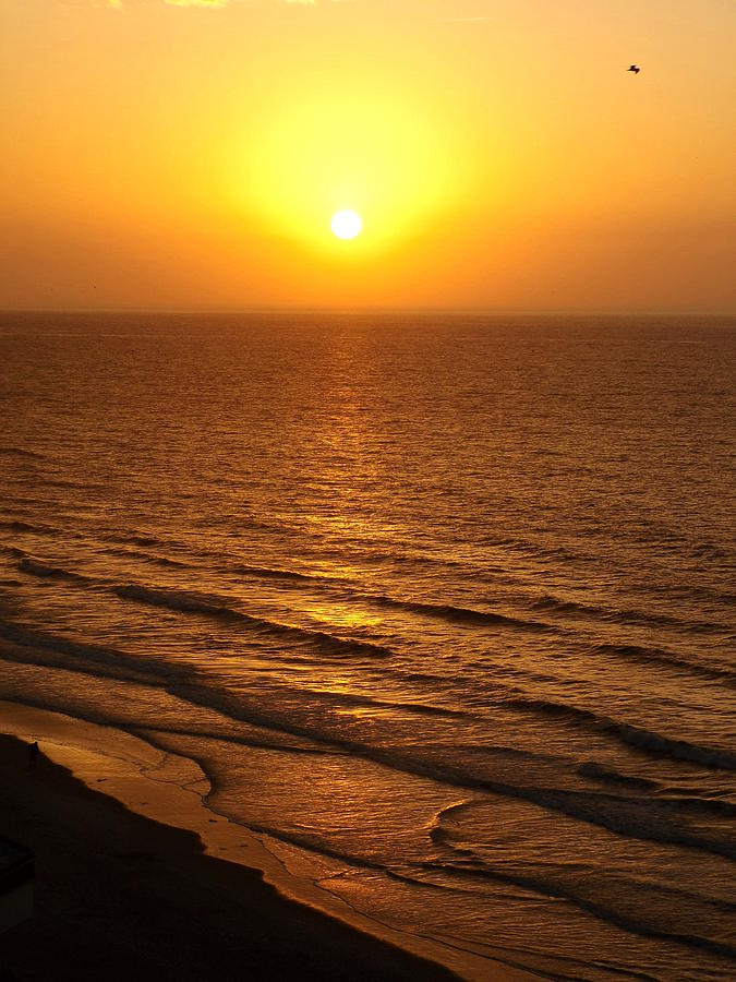 Sunrise Over Ocean North Myrtle Beach SC South Carolina No. 6