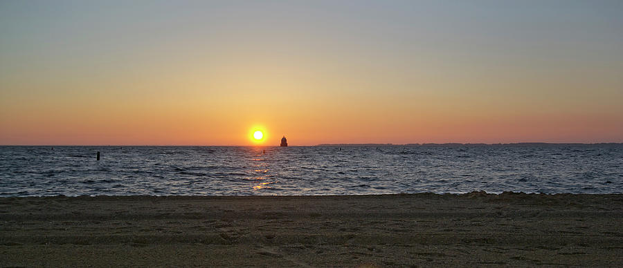 Sunrise Over the Chesapeake Bay - Maryland #1 Photograph by Brendan Reals