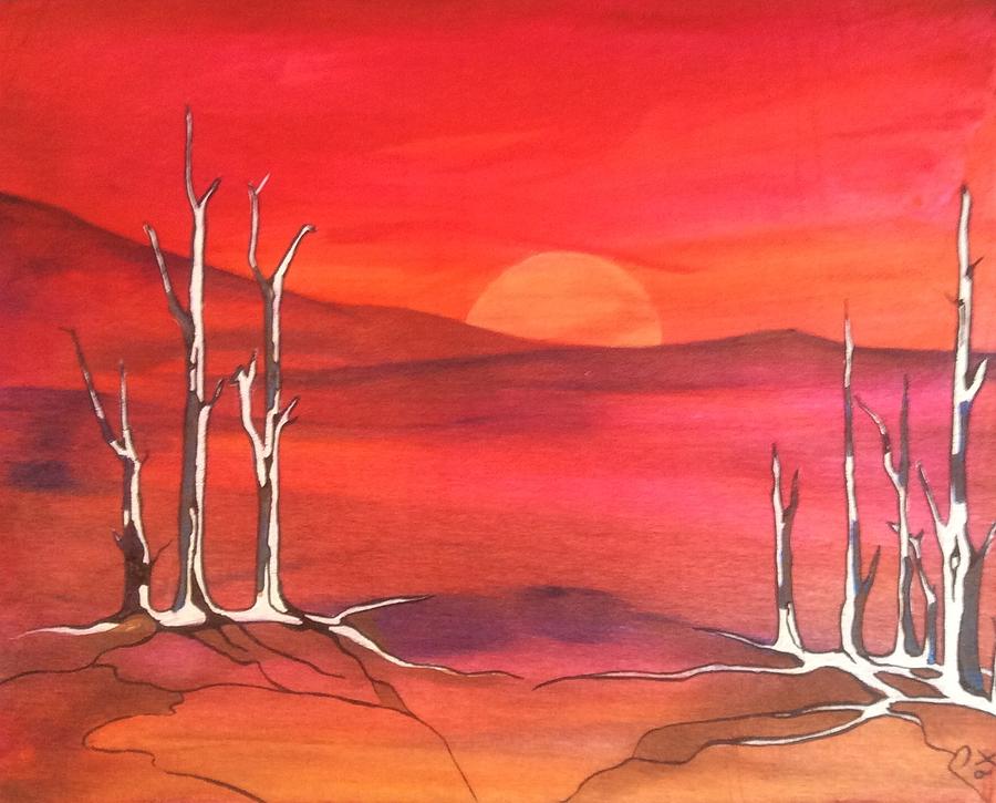 Sunrise #2 Painting by Pat Purdy