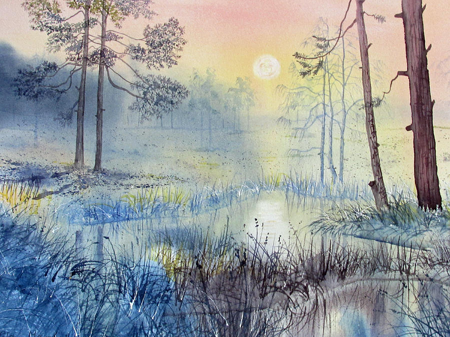 Sunrise to Serenity #1 Painting by Glenn Marshall