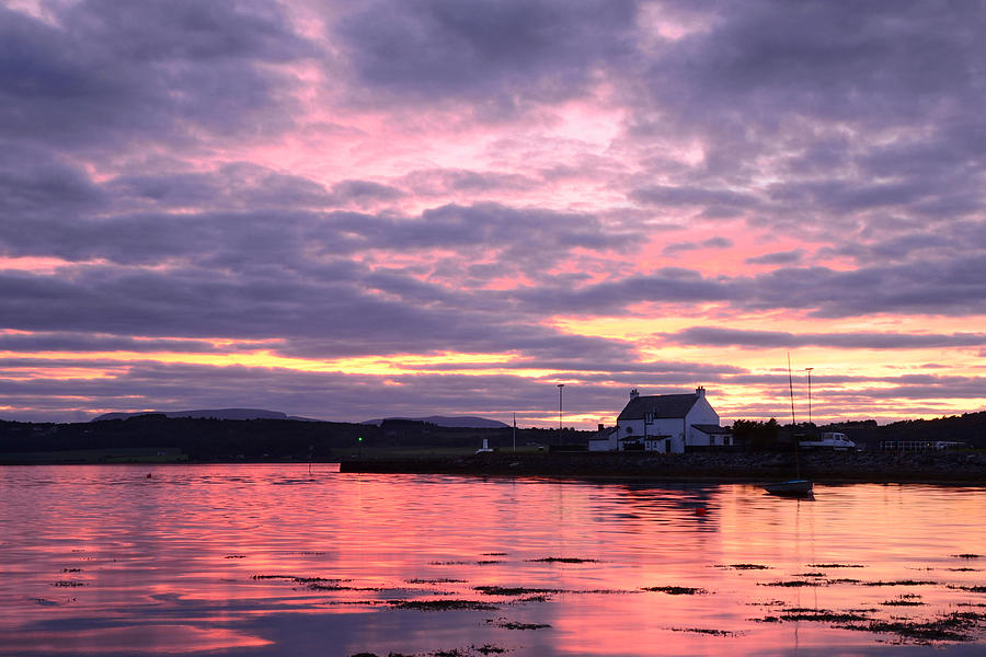Sunset at Clachnaharry #1 Photograph by Gavin MacRae