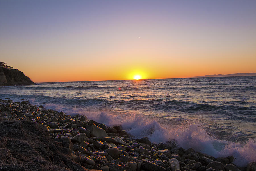 Sunset at Malaga Cove Photograph by Daniella Segura - Fine Art America