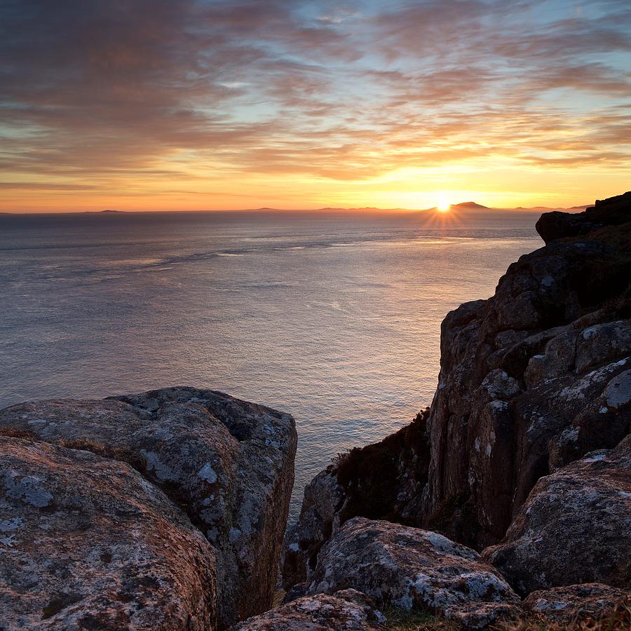 Sunset at Neist Point #1 Photograph by Stephen Taylor