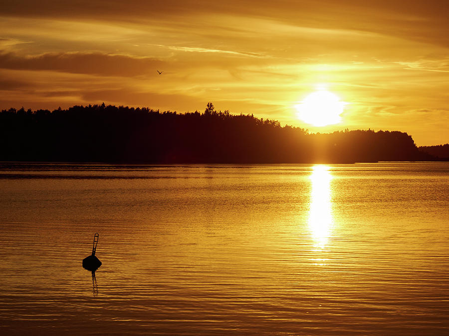 Sunset at Raumanmeri #1 Photograph by Jouko Lehto