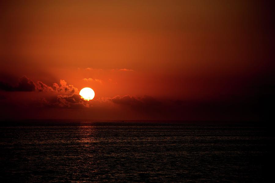 Sunset in Yucatan #1 Photograph by Robert Grac