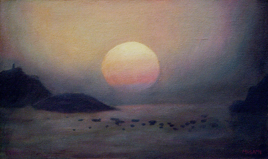 Sunset #1 Painting by Masami Iida
