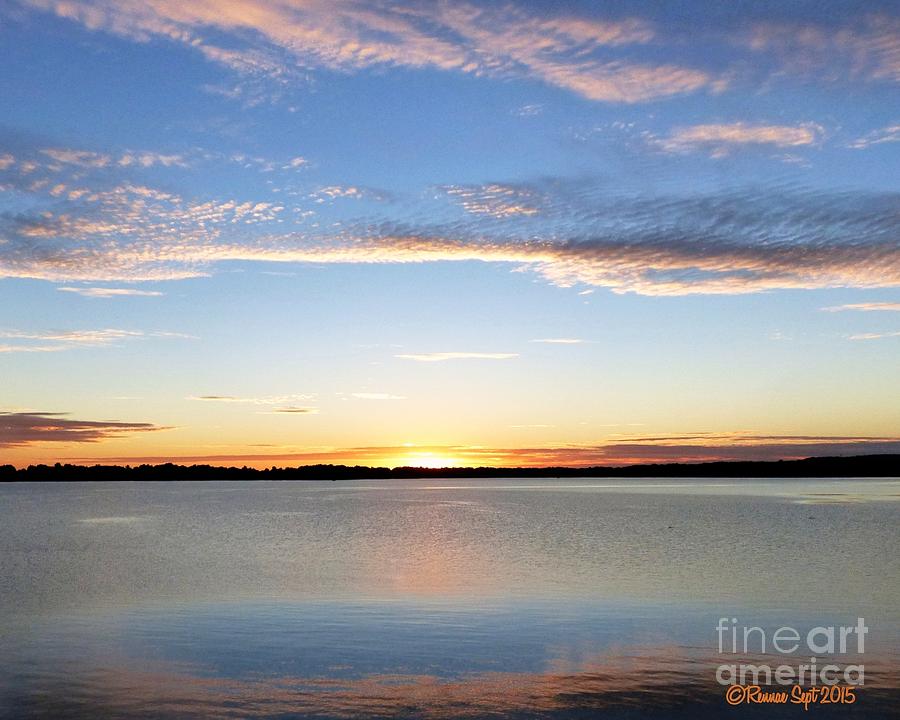 Landscape Photograph - Sunset On Delta Lake by Rennae Christman Landscape Photograph - Sunset On Delta Lake by Rennae Christman