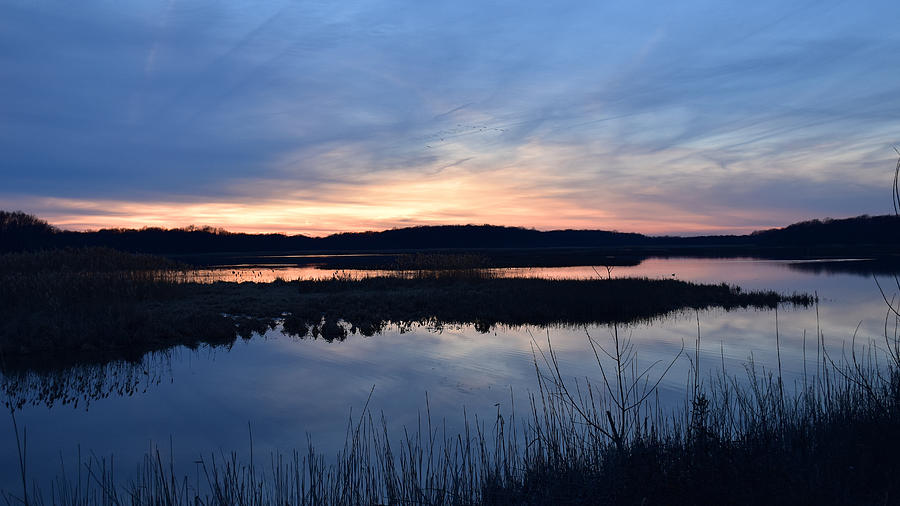 Sunset On The Marsh Photograph by Ann Keisling Sunset On The Marsh Photograph by Ann Keisling