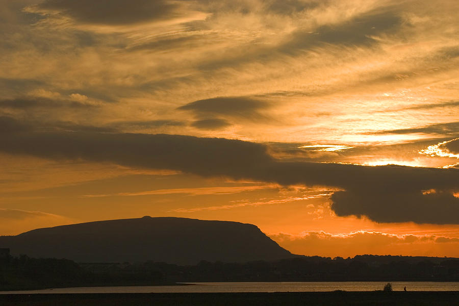 Sunset over Sligo Bay #1 Photograph by Ian Middleton