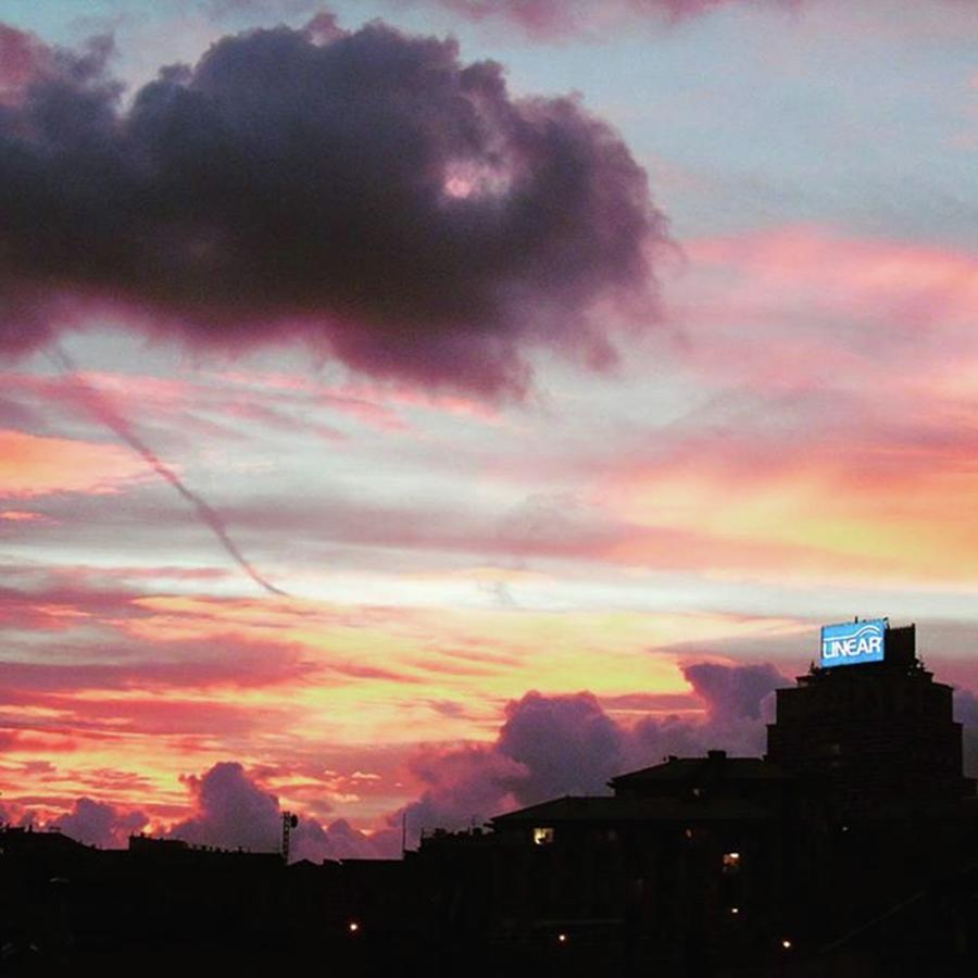 Sunset Photograph - Sunset  Over The City #1 by Yohana Negusse