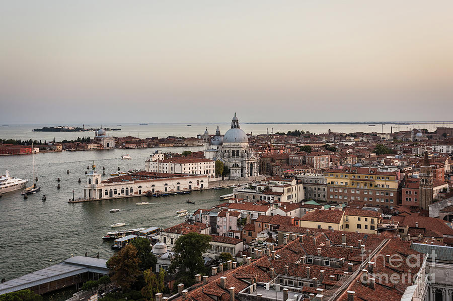 Sunset over Venise in Italy #1 Photograph by Didier Marti