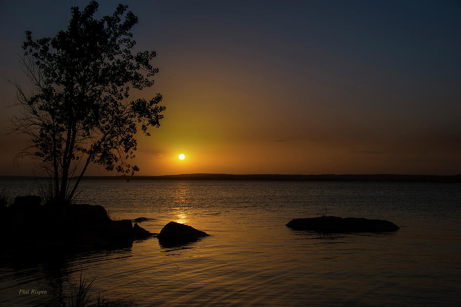 Sunset Photograph - Sunset Over Wilson Lake #1 by Phil And Karen Rispin