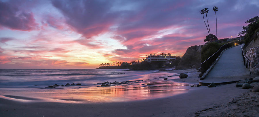 Sunset Panoramic #1 Photograph by Cliff Wassmann