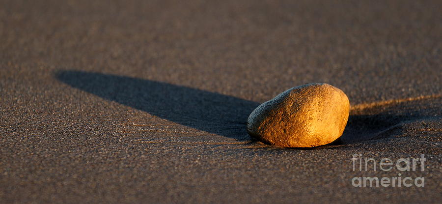 Sunset Stone #1 Photograph by Henrik Lehnerer