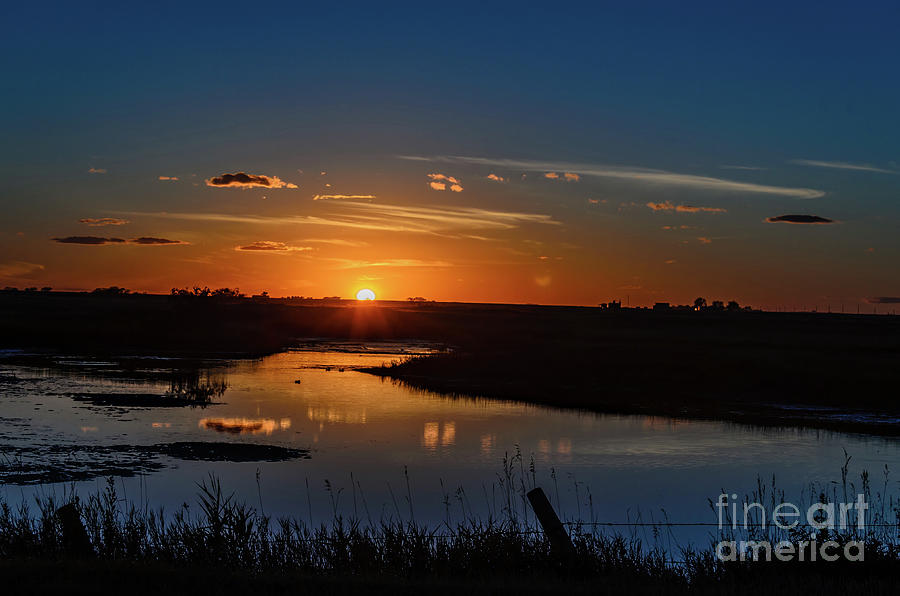 Sunset Photograph - Sunset in Saskatchewan by Viktor Birkus