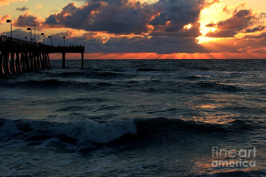 Sunset Wave #1 Photograph by Robert Wilder Jr