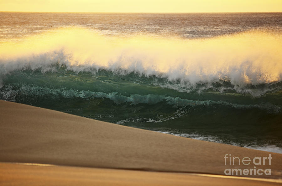 Sunset Wave #1 Photograph by Vince Cavataio - Printscapes
