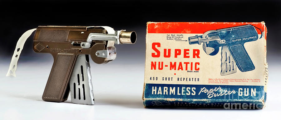 Space Photograph - Super Nu Matic Cap Gun. #1 by W Scott McGill