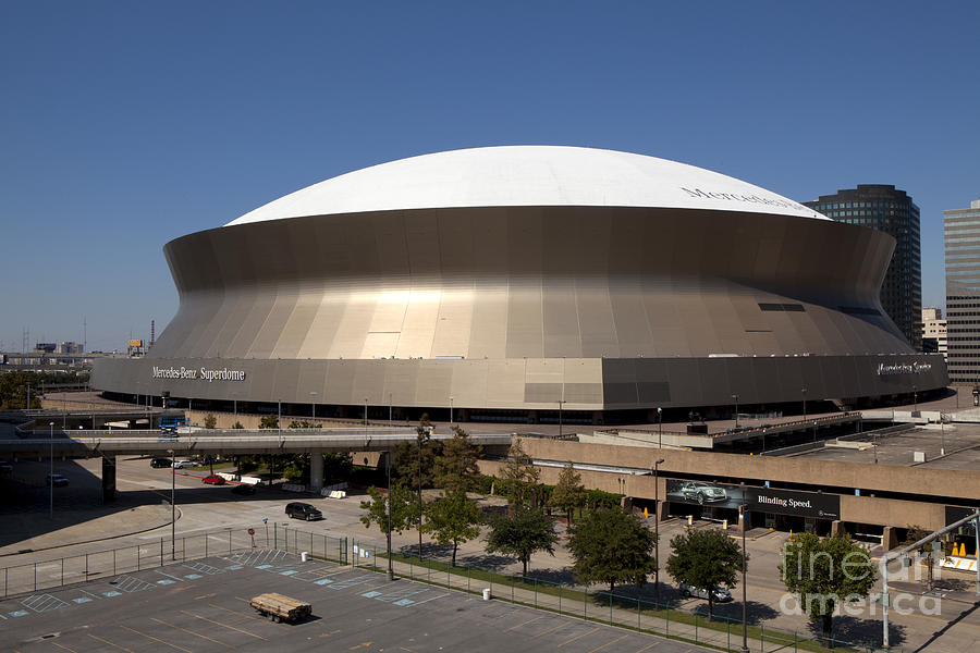 Superdome - New Orleans  Louisiana #1 Photograph by Anthony Totah