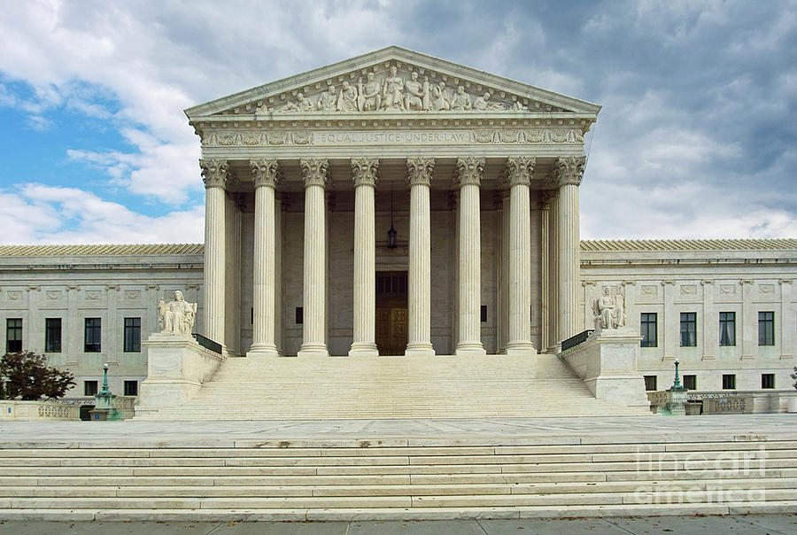 Supreme Court Washington DC #1 Photograph by Kimberly Blom-Roemer