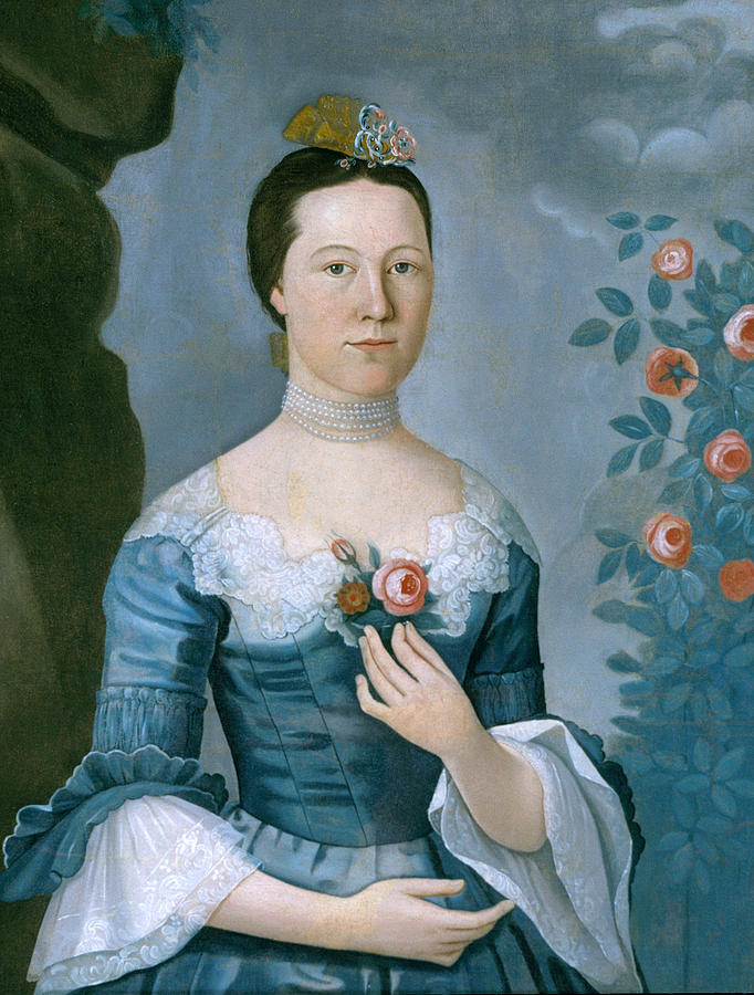 Susannah or Mary Bontecou #2 Painting by John Durand