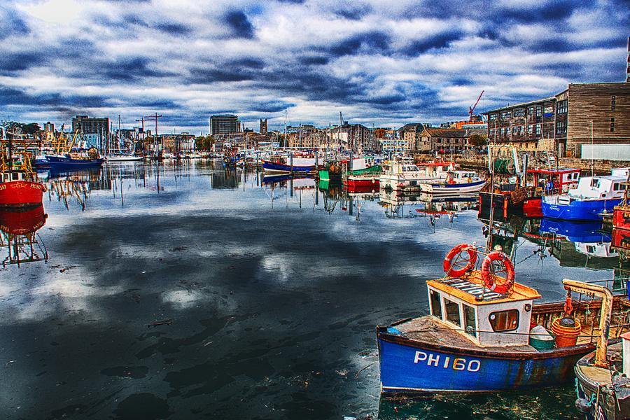 Sutton Harbour #1 Photograph by Chris Day