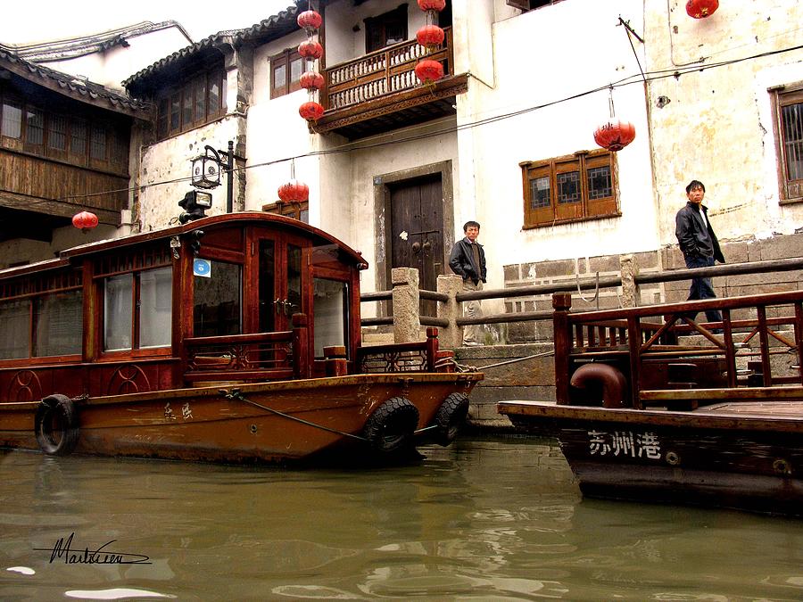 Suzhou Canal #2 Photograph by Marti Green