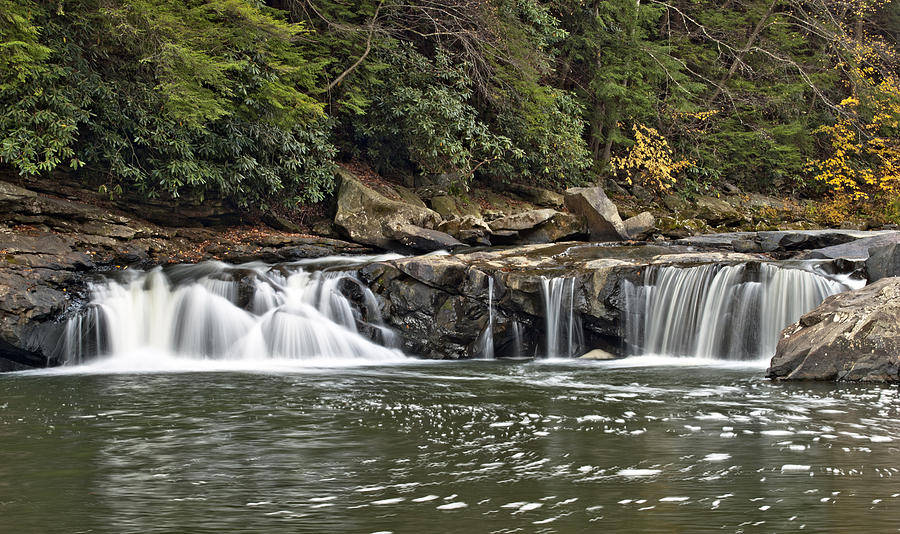 Swallow Falls State Park Maryland #1 Photograph by Brendan Reals