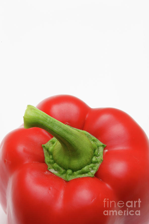 Sweet pepper #1 Photograph by Gaspar Avila