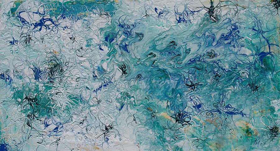 Abstract Painting - Swell #1 by Pat Purdy
