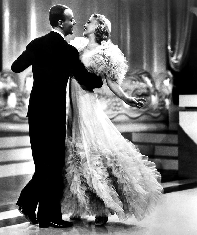 Movie Photograph - Swing Time, Fred Astaire, Ginger #1 by Everett