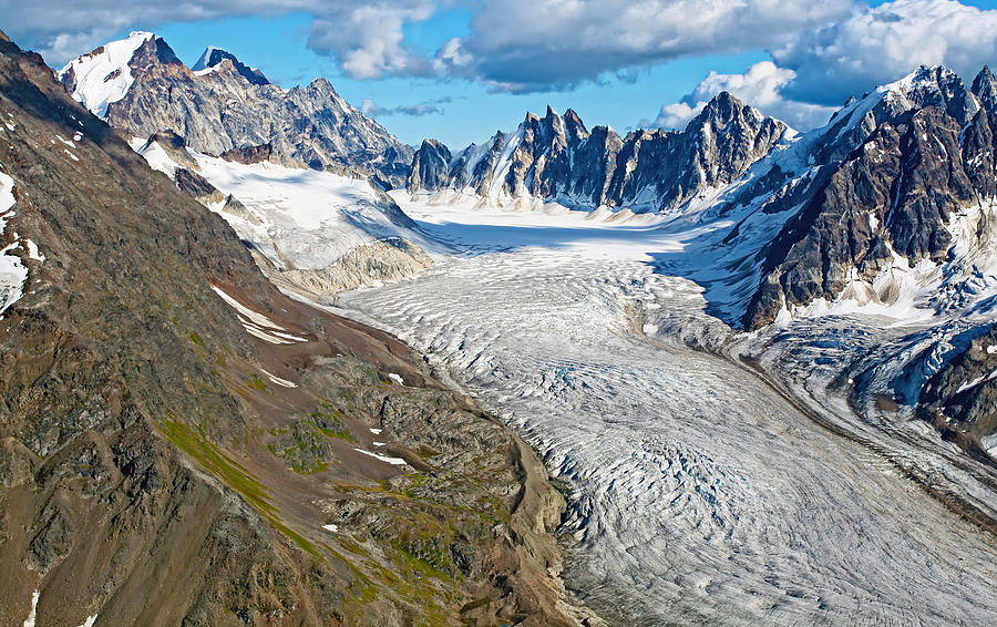 Swiss Alps in Denali Park Alaska Photograph by Waterdancer