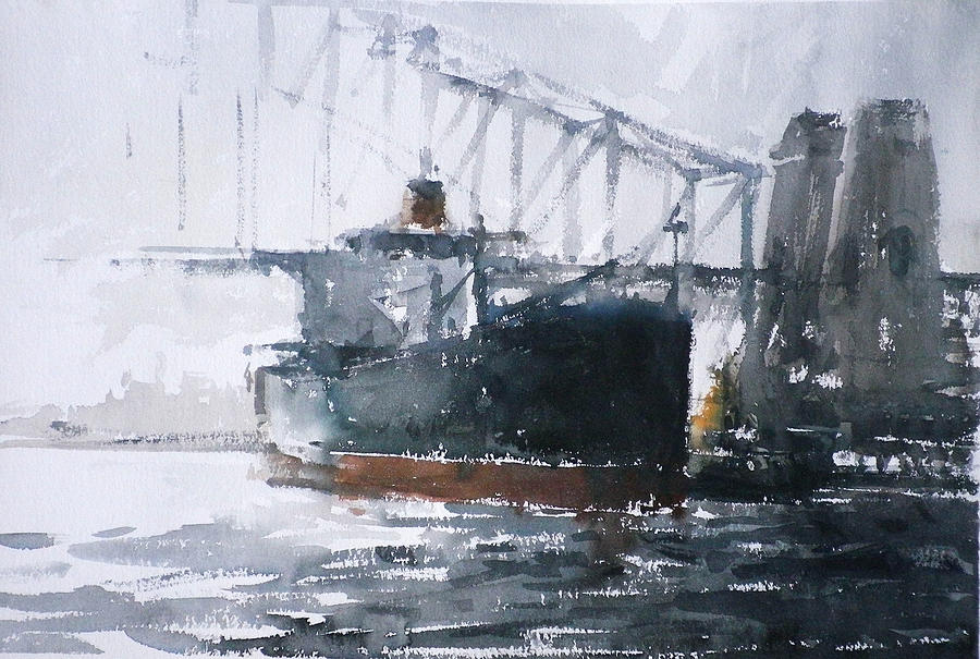 Sydney Harbour Bridge  #1 Painting by Tony Belobrajdic