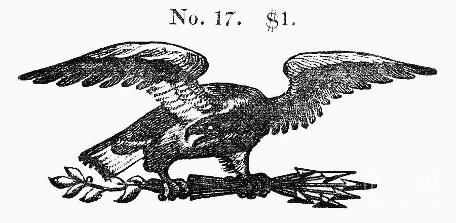 Symbols: Eagle #1 Photograph by Granger