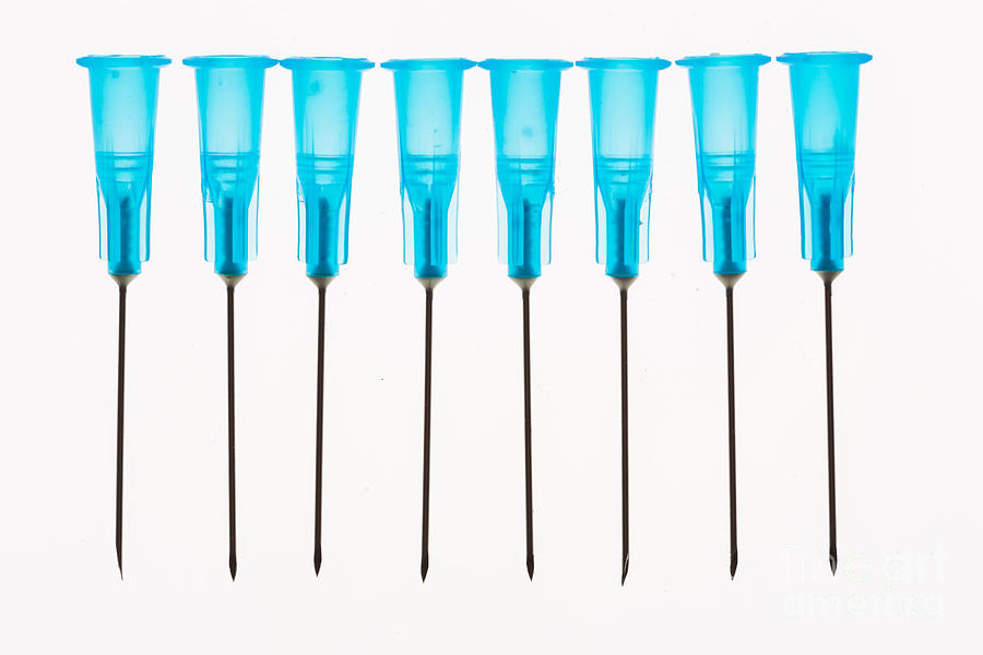 Syringe Needles #1 Photograph by Voisin/Phanie