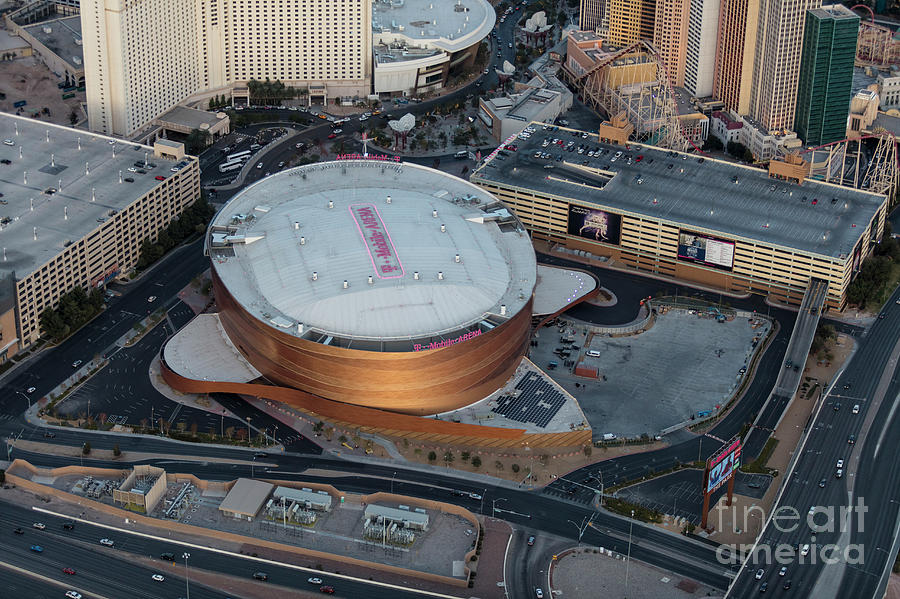 T-Mobile Arena, Las Vegas Photograph by PhotoStock-Israel