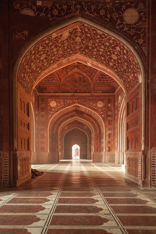 Taj Mahal Mosque Photograph by Erika Gentry