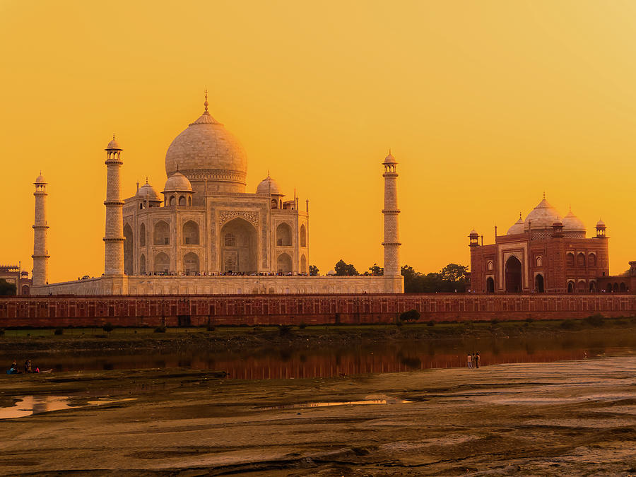Architecture Photograph - Taj Mahal #1 by Nila Newsom