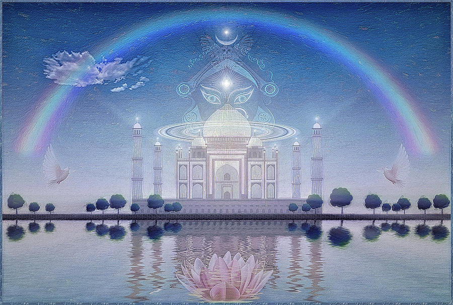 Taj Mahal suite #1 Digital Art by Harald Dastis