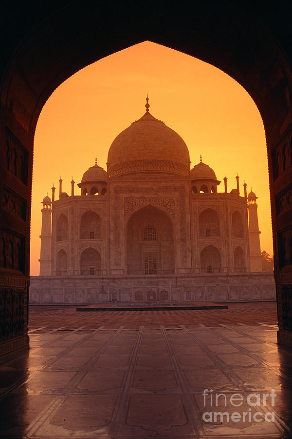 Taj Mahal View #1 Photograph by Gloria & Richard Maschmeyer - Printscapes
