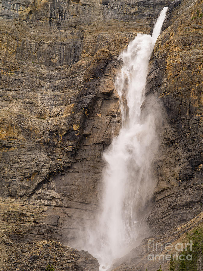 National Parks Photograph - Takakkaw Falls 2 by Tracy Knauer