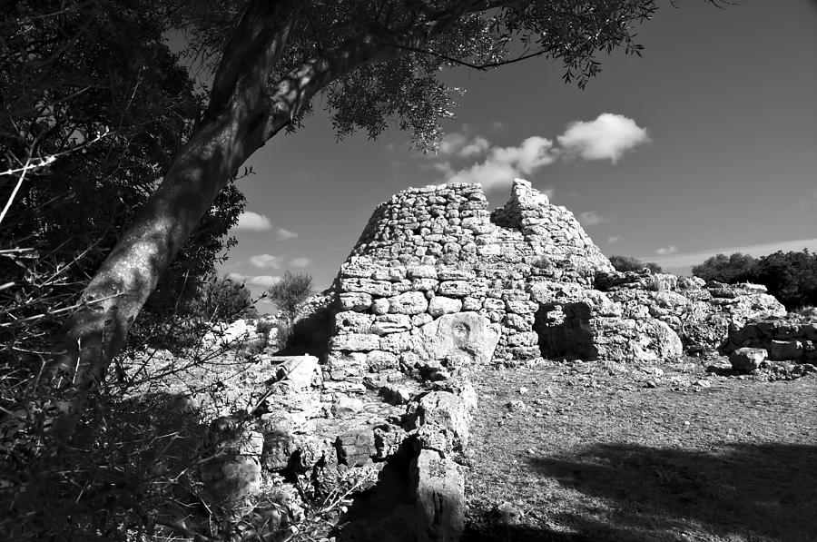 Talaior of Cornia in Menorca megalithic monument #1 Photograph by Pedro Cardona Llambias