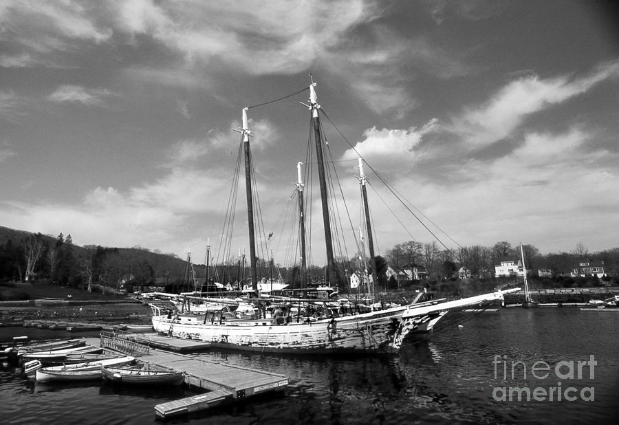 Nature Photograph - Tall Ship Grace Bailey #1 by Skip Willits