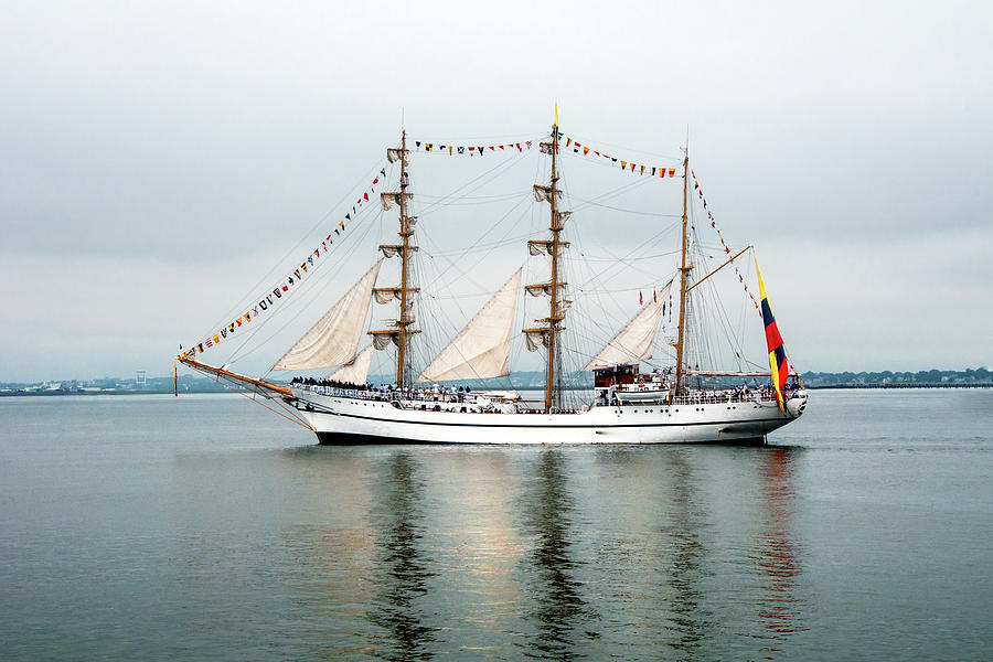 Tall Ship #1 Photograph by Greg Fortier