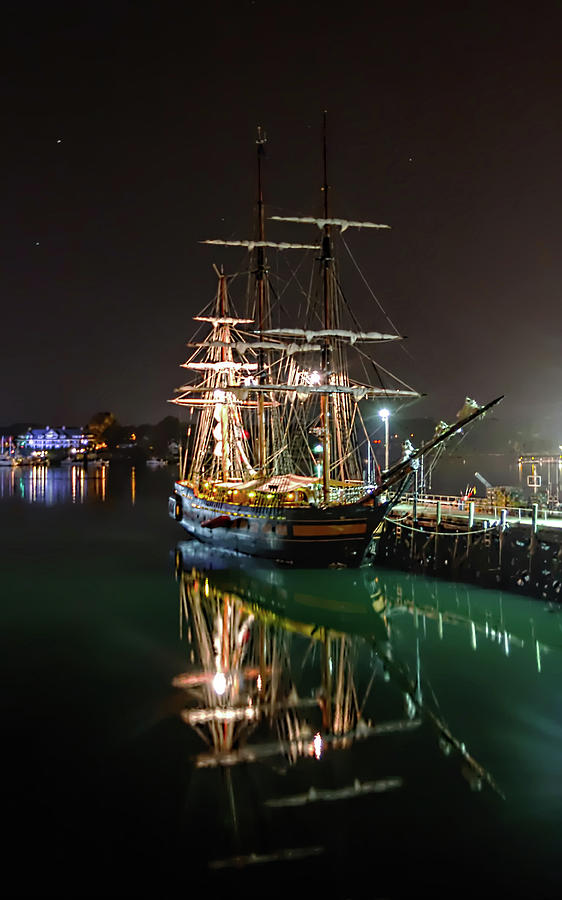 Tall Ship Oliver Hazard Perry #1 Photograph by Larry Richardson - Fine ...