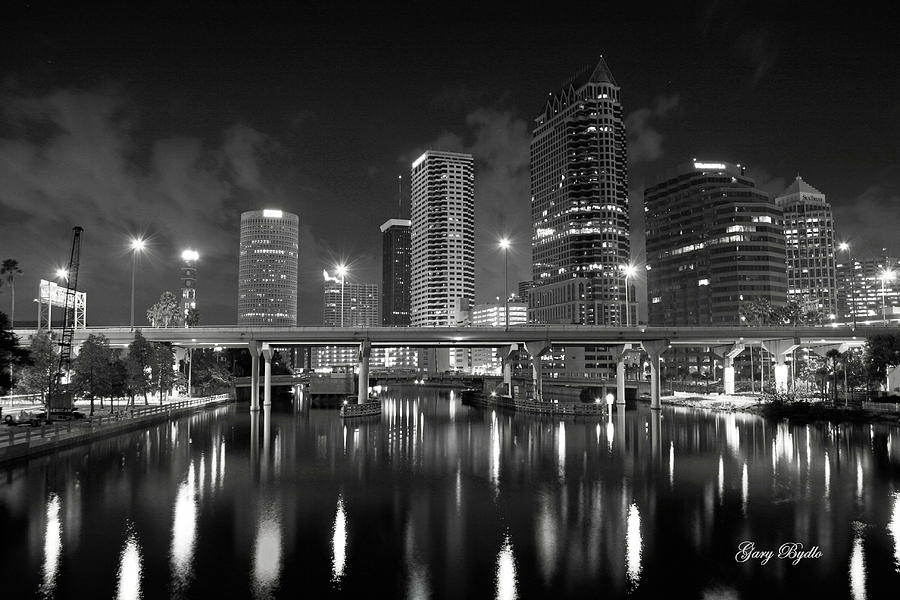 Tampa Skyline Photograph by Gary Bydlo