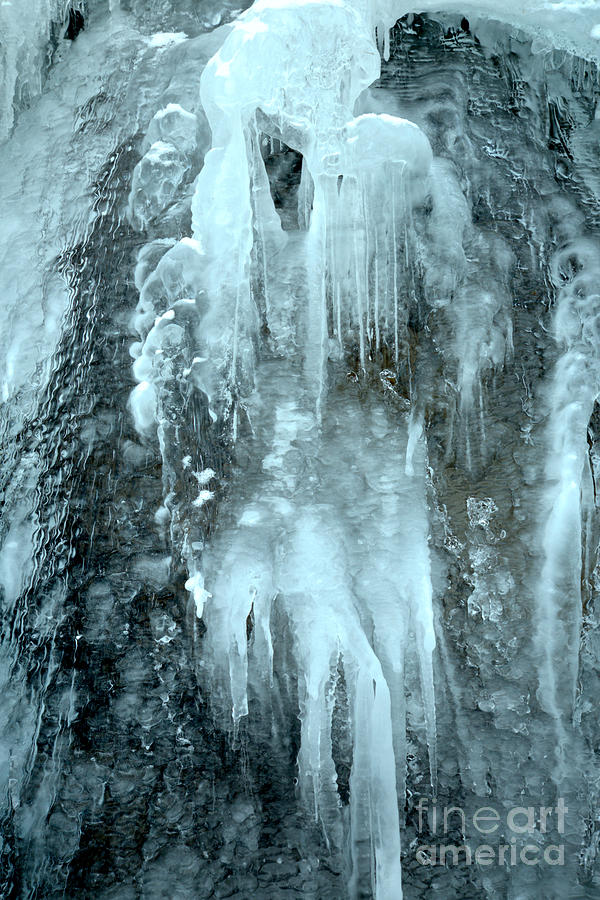 Tangle Falls Deep Freeze #1 Photograph by Adam Jewell